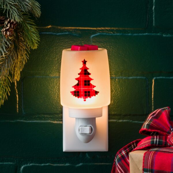 Pine for Plaid Mini Scentsy Warmer 6