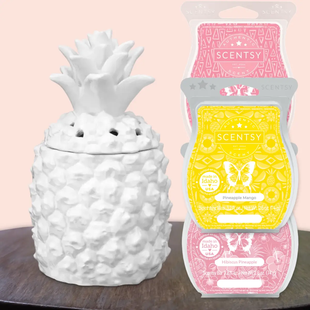 Pineapple Passion Scentsy Warmer Bundle