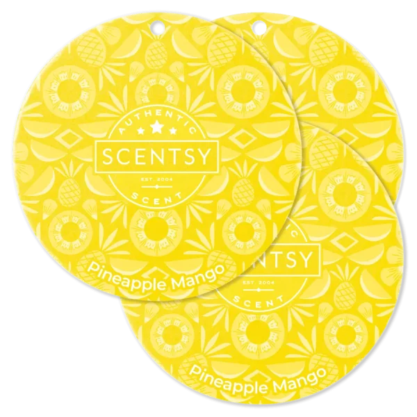 Pineapple Mango Scentsy Scent Circle 3 Pack