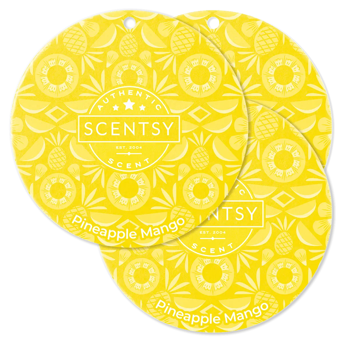 Pineapple Mango Scentsy Scent Circle 3 Pack