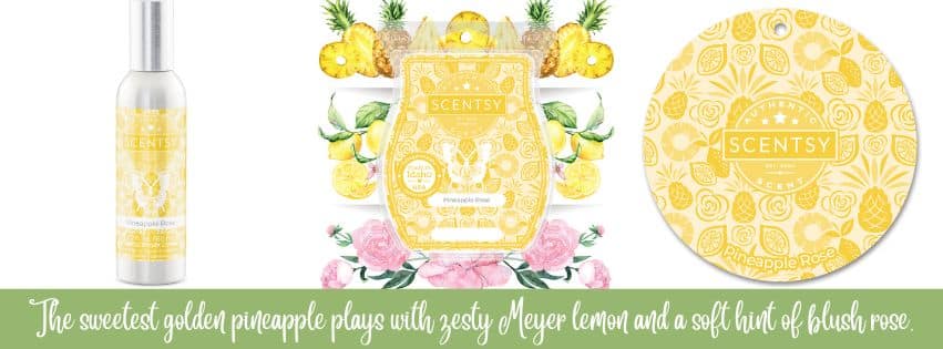 Pineapple Rose Scentsy Fragrance