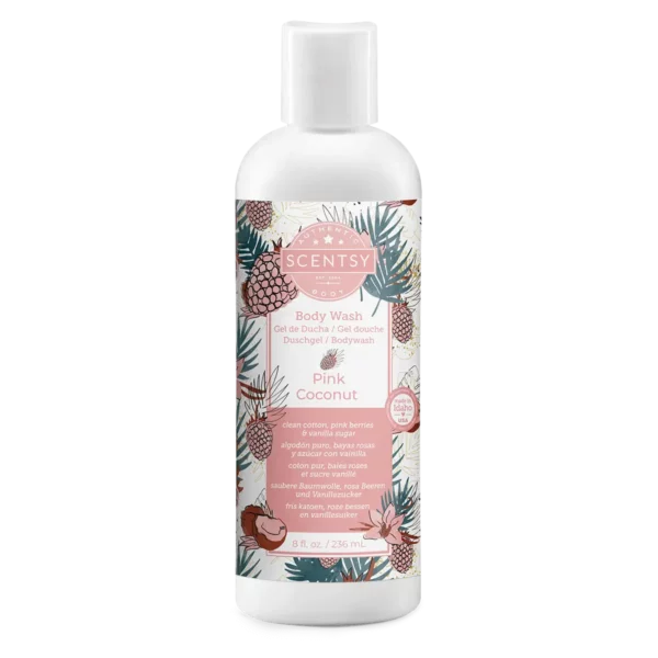 Pink Coconut Scentsy Body Wash