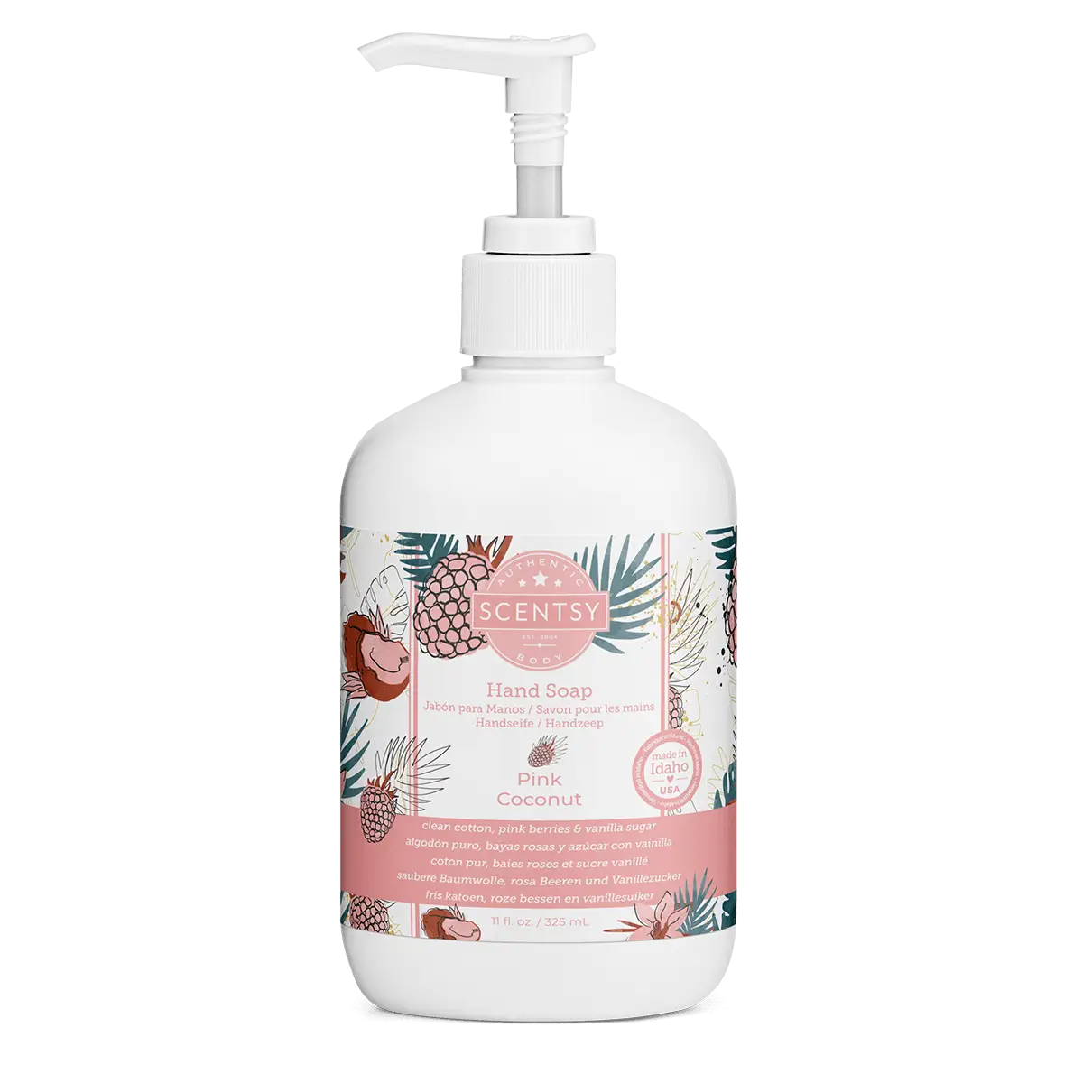 Pink Coconut Scentsy Hand Soap