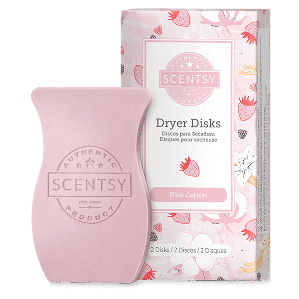 Pink Cotton Scentsy Dryer Disks FW21