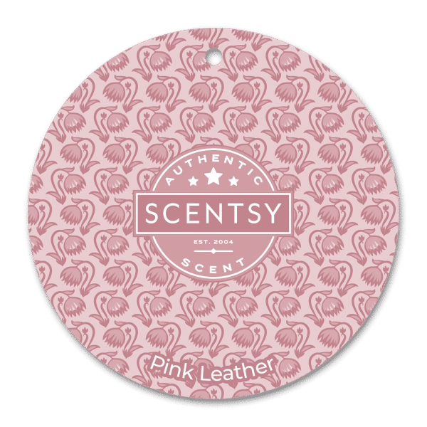 Pink Leather Scentsy Scent Circle | August 2023