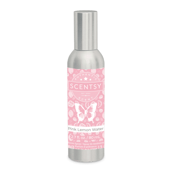 Pink Lemon Water Scentsy Room Spray