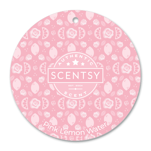 Pink Lemon Water Scentsy Scent Circle