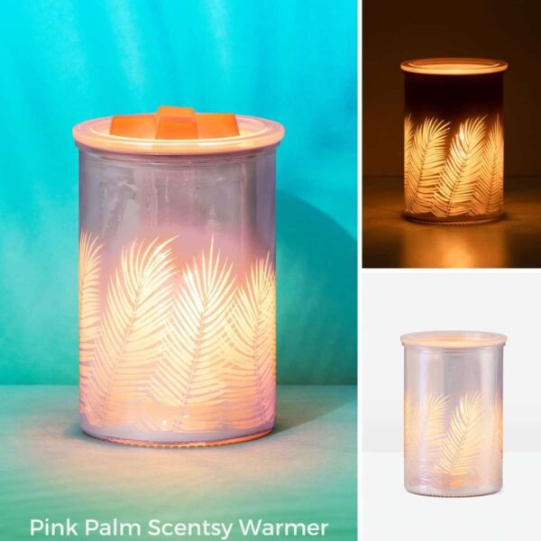 Pink Palm Scentsy Warmer