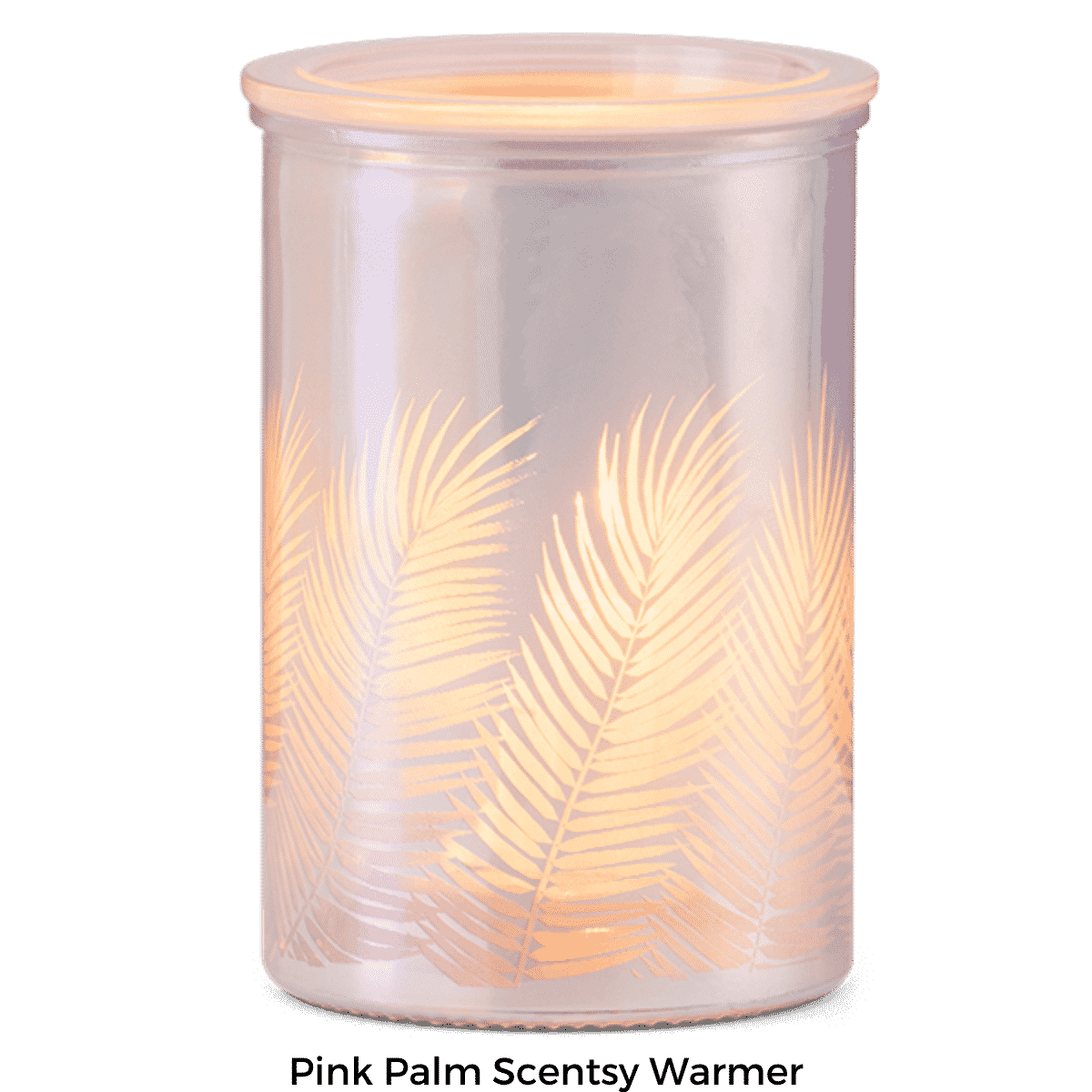 Pink Palm Scentsy Warmer