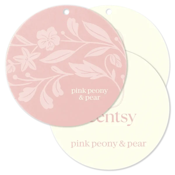 Pink Peony & Pear Scentsy Scent Circle 3 Pack -  February 2026