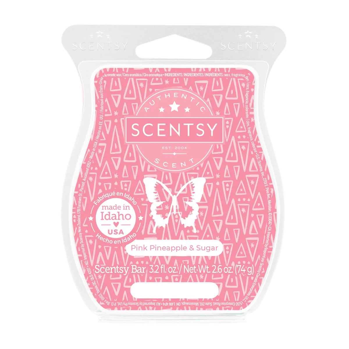 Pink Pineapple & Sugar Scentsy Bar