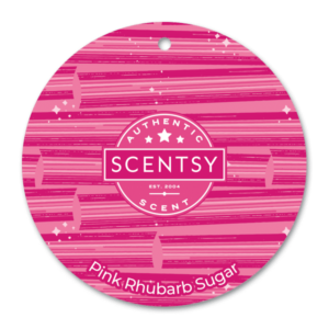 Pink Rhubarb Sugar Scentsy Scent Circle