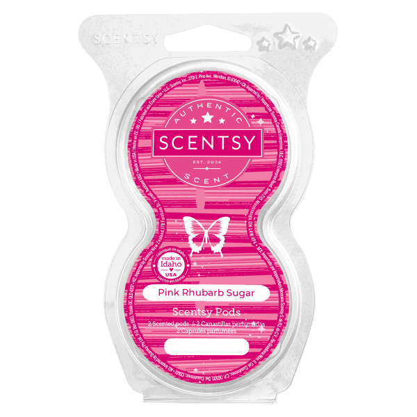 Pink Rhubarb Sugar Scentsy pods