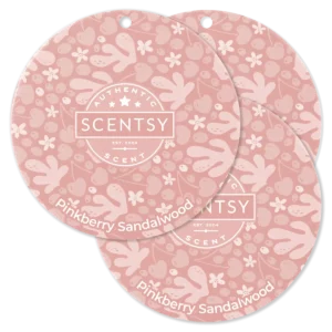 Pinkberry Sandalwood Scentsy Circle 3 Pack Bundle