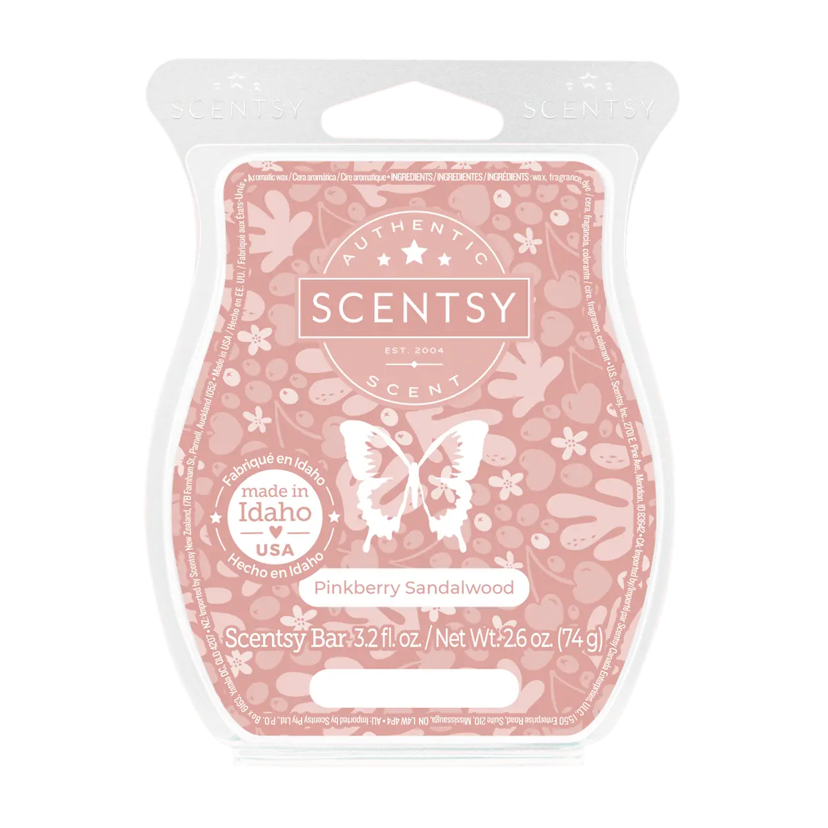 Pinkberry Sandalwood Scentsy Bar