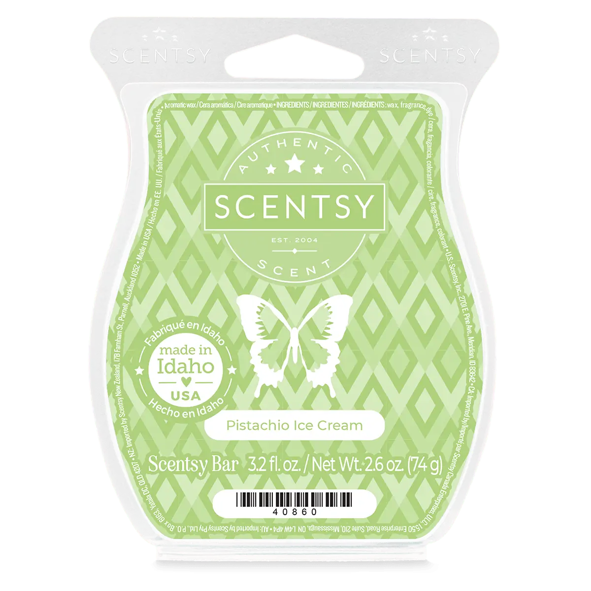 Pistachio Ice Cream Scentsy Bar