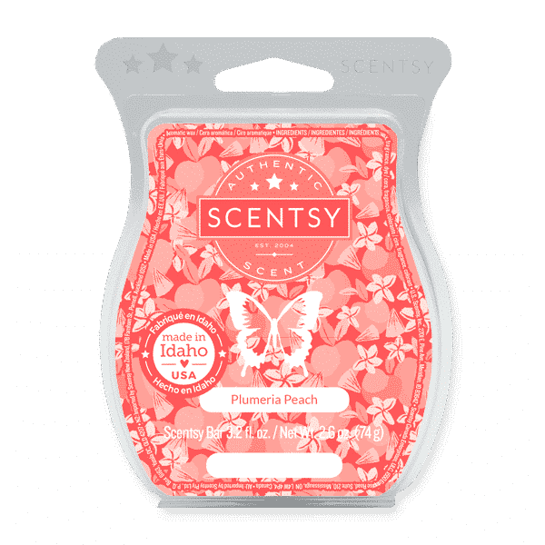 Plumeria Peach Scentsy Bar