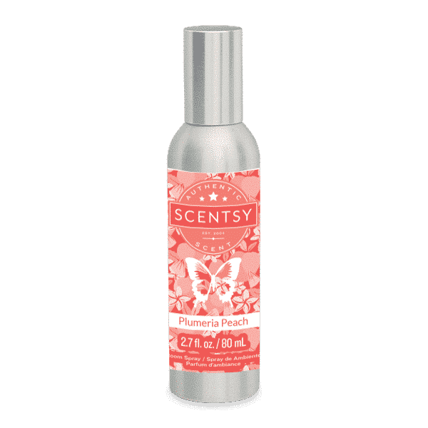 Plumeria Peach Scentsy Room Spray