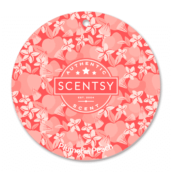 Plumeria Peach Scentsy Scent Circle