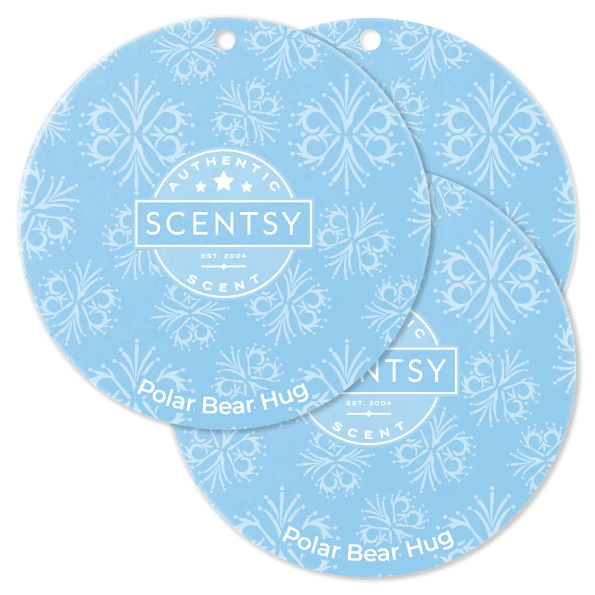 Polar Bear Hug Scentsy Scent Circle 3 Pack Bundle
