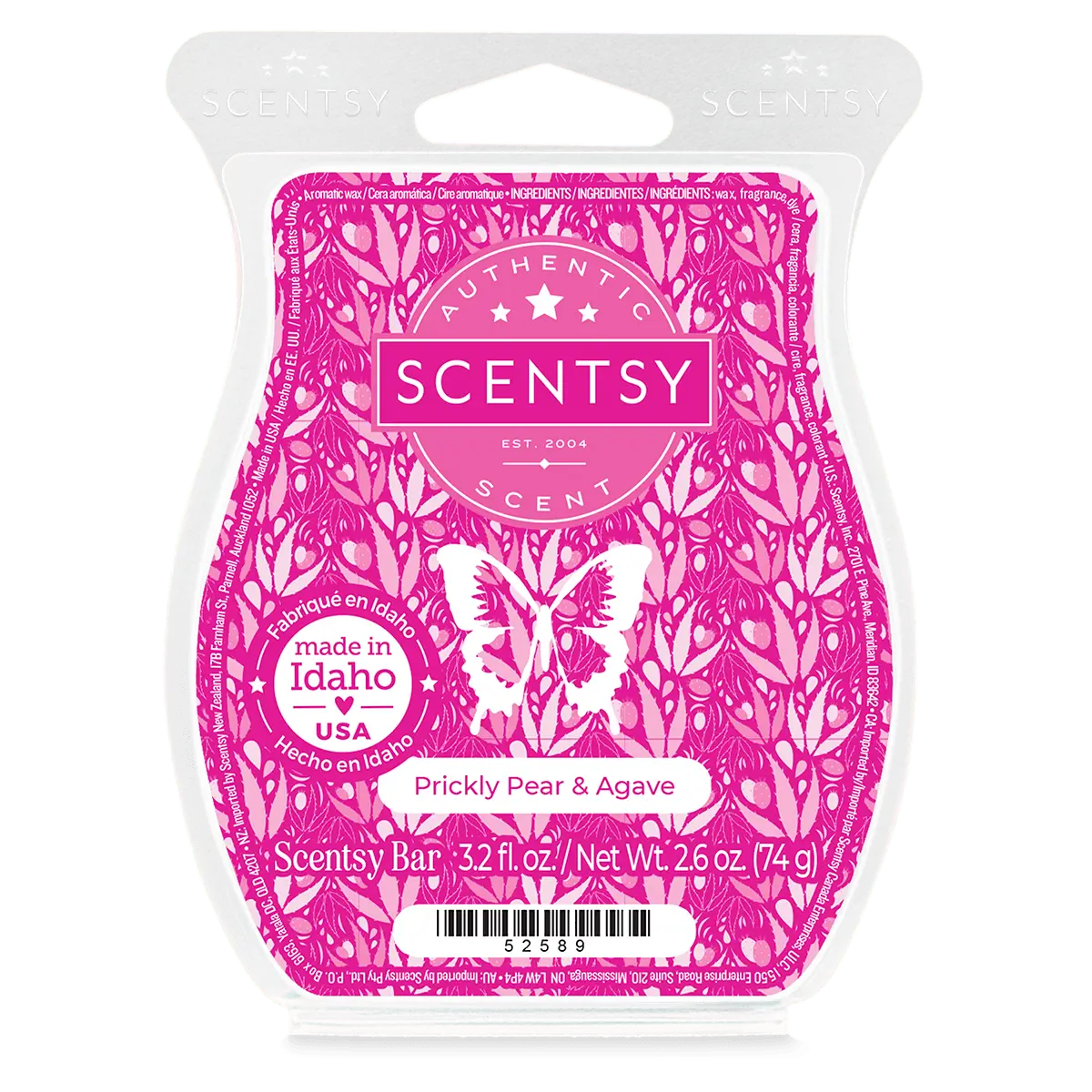 Prickly Pear and Agave Scentsy Bar