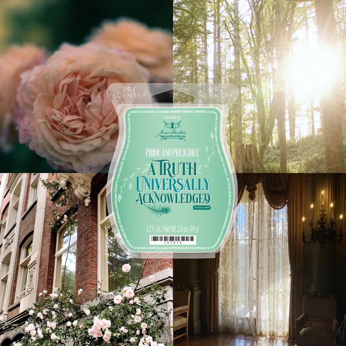 Introducing the Jane Austen Scentsy Wax Collection