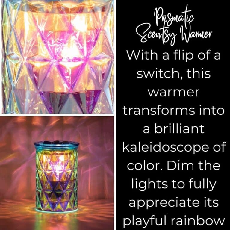 Prismatic Scentsy Warmer July 2023