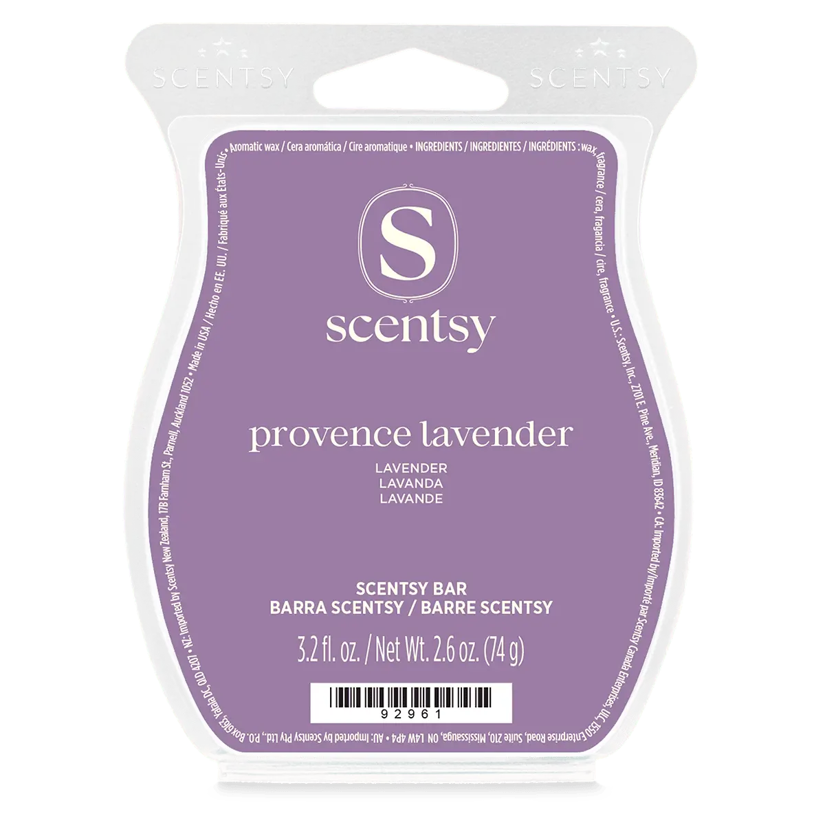 Provence Lavender Scentsy Bar Provence Lavender Scentsy Wax Bar