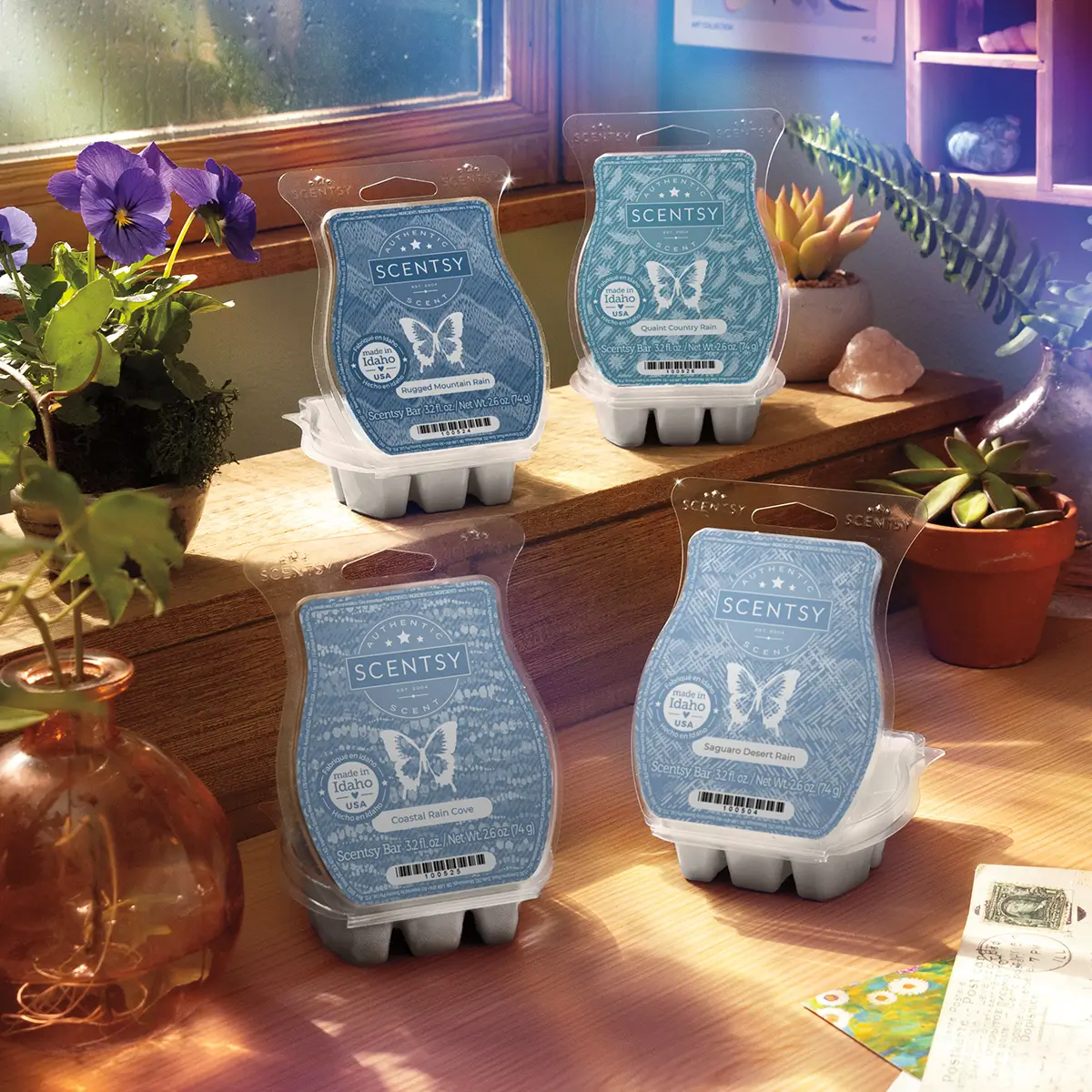 Scentsy Puddles & Petals Wax & Flower Collection | Shop Now