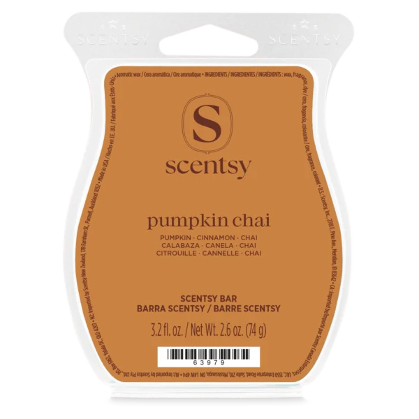 Pumpkin Chai Scentsy Bar - September 2026 BBMB