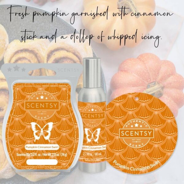 Pumpkin Cinnamon Swirl Scentsy Fragrance