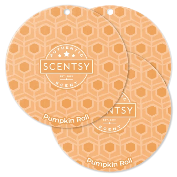 Pumpkin Roll Scentsy Scent Circle 3 Pack Bundle