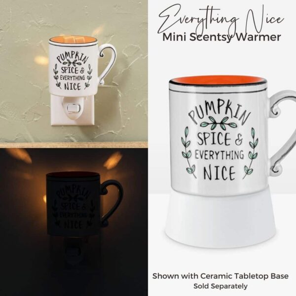 Pumpkin Spice Everything Nice Mini Scenty Warmer