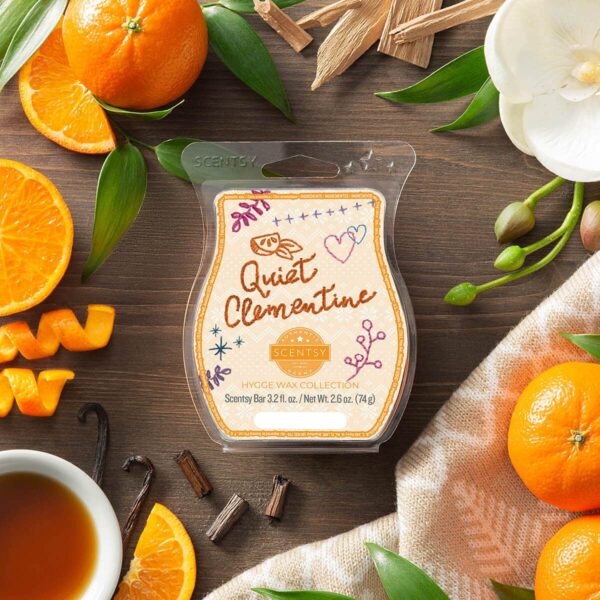 QUIET CLEMENTINE SCENTSY BAR