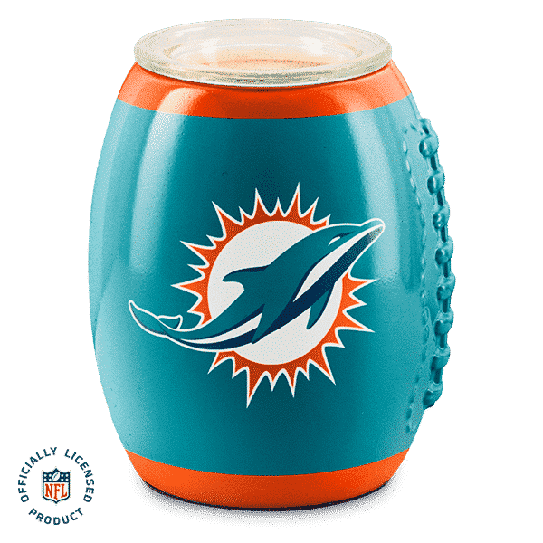 MIAMI DOLPHINS SCENTSY WARMER FOOTBALL NFL