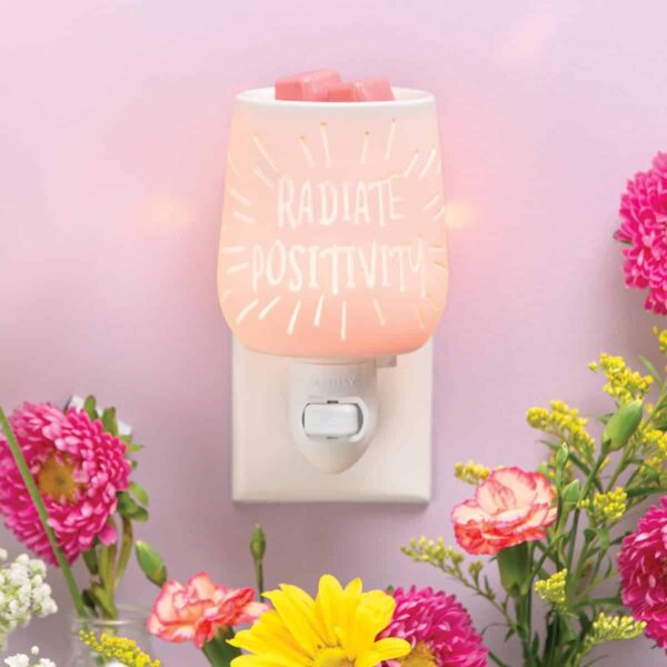 Radiate Positivity Mini Scentsy Warmer RADIATE POSITIVITY MINI SCENTSY WARMER