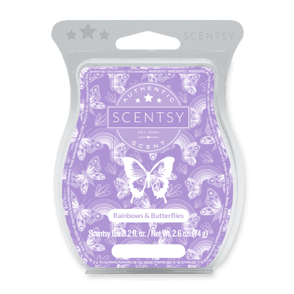 Rainbows & Butterflies Scentsy Bar