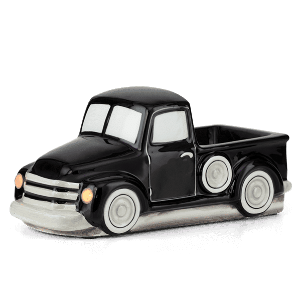 RETRO BLACK TRUCK SCENTSY WARMER GLOW