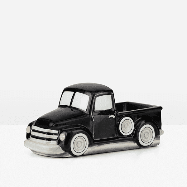 Retro Black Truck Scentsy Warmer Side RETRO BLACK TRUCK SCENTSY WARMER SIDE