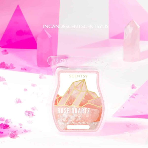 ROSE QUARTZ SCENTSY BAR CRYSTAL COLLECTION