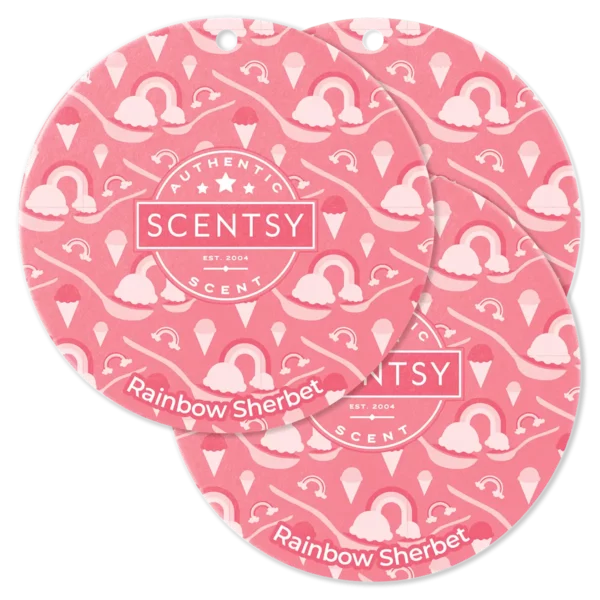 Rainbow Sherbet Scentsy Scent Circle 3 Pack