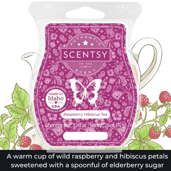 Raspberry Hibiscus Tea Scentsy Bar