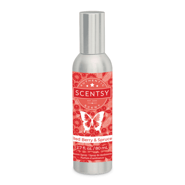 Red Berry Spruce Scentsy Room Spray