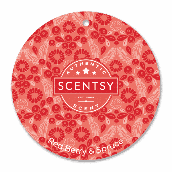 Red Berry Spruce Scentsy Scent Circle