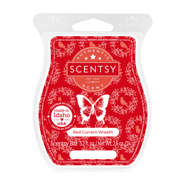 Red Currant Wreath Scentsy Bar
