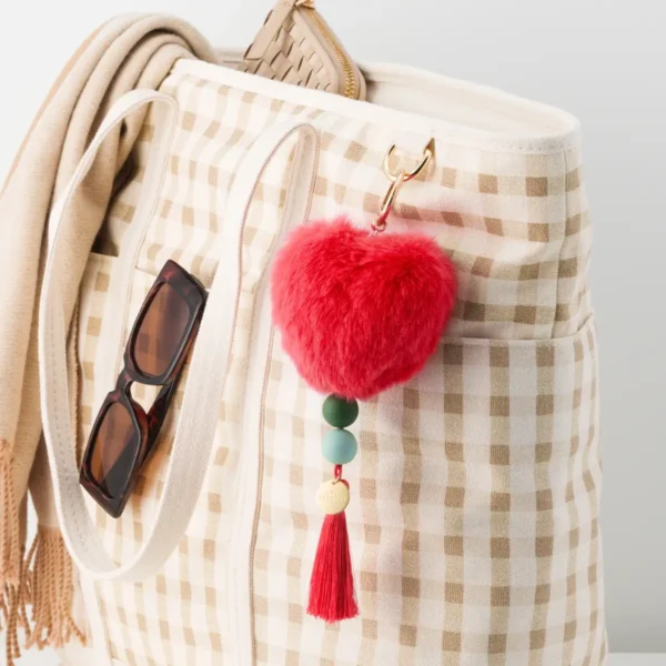 Red Heart Scentsy Charm Clip