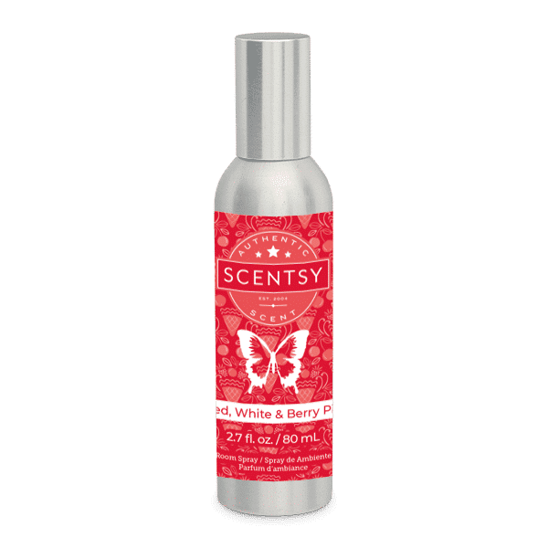 Red White Berry Pie Scentsy Room Spray