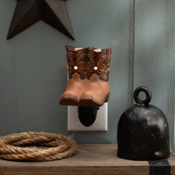 Rodeo Cowboy Boots Scentsy Mini Warmer