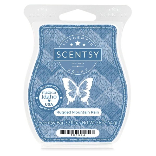 Rugged Mountain Rain Scentsy Bar Rugged Mountain Rain Scentsy Bar