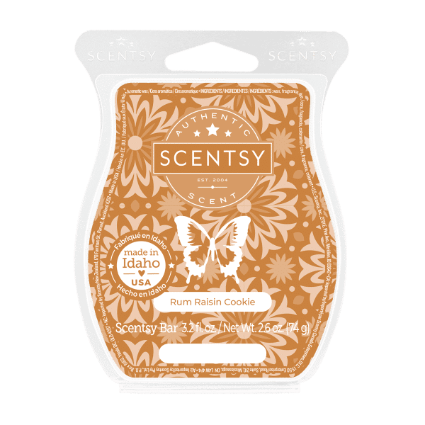 Rum Raisin Cookie Scentsy Bar 1